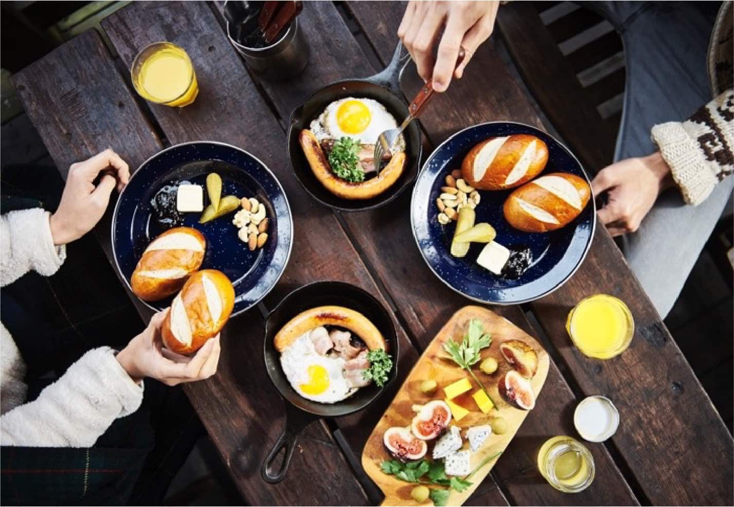 カフェスタイルの楽しみ方